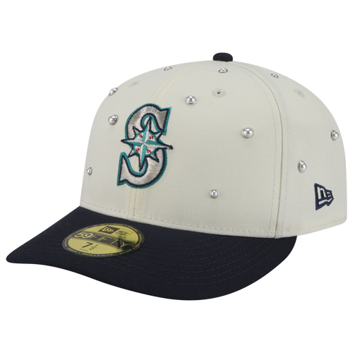 MENS - New Era Marlins F1 59FIFTY Cap - Chalk White/Navy