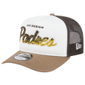 New Era Padres F1 9FIFTY A-Frame Cap - New Era Brown/Chalk White