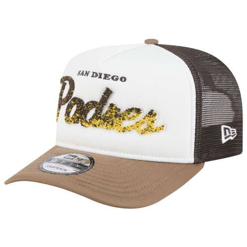  - New Era Padres F1 9FIFTY A-Frame Cap - Brown/Chalk White