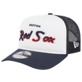 New Era Red Sox F1 9FIFTY A-Frame Cap - New Era Chalk White/Navy