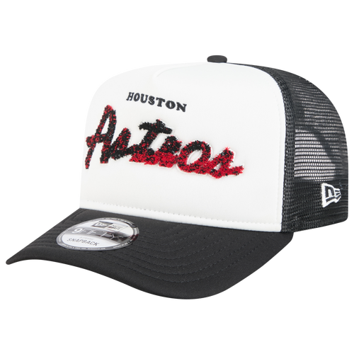 New Era Astros F1 9FIFTY A-Frame Cap - New Era Black/Chalk White
