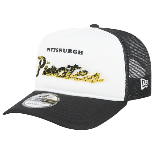  - New Era Pirates F1 9FIFTY A-Frame Cap - Black/Chalk White