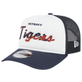 New Era Tigers F1 9FIFTY A-Frame Cap - New Era Chalk White/Navy
