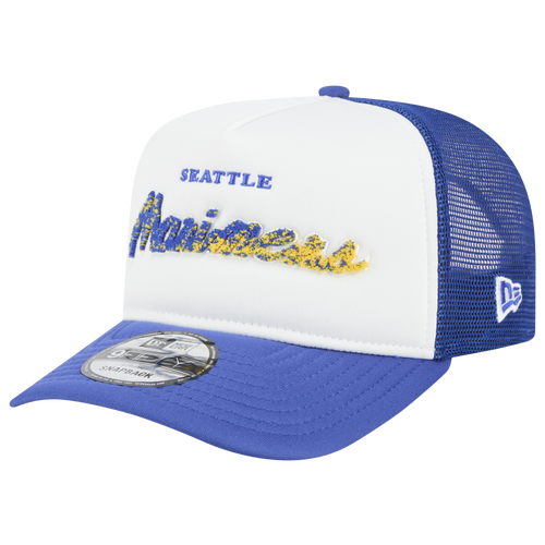  - New Era Marlins F1 9FIFTY A-Frame Cap - Chalk White/Blue
