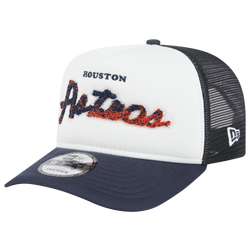 Men's - New Era Astros F1 9FIFTY A-Frame Cap - Chalk White/Navy