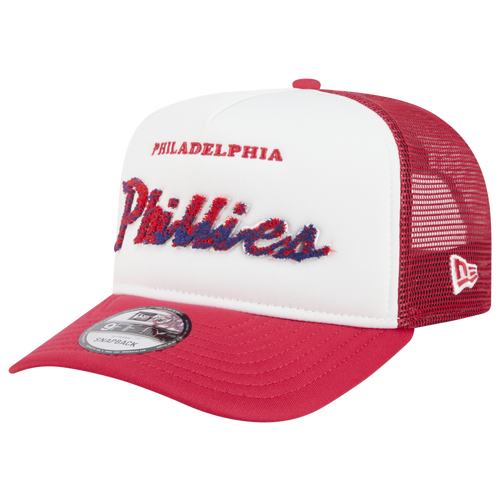  - New Era Phillies F1 9FIFTY A-Frame Cap - Chalk White/Red