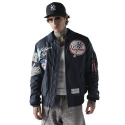 Men's - New Era Yankees Alpha MA1 Jacket - Navy