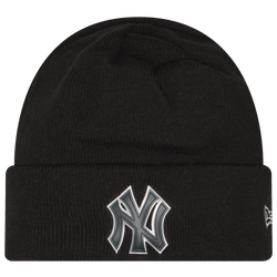 Men's - New Era Yankees Knit Chrome Cap - White/Black