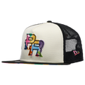 New Era Puerto Rico WBC 950AF Two Tone 34558 Cap - New Era Cream/Black