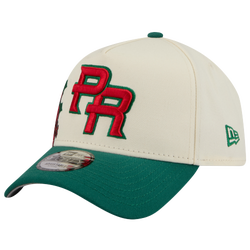 Adult - New Era Puerto Rico 940AF Red Floral Cap - White/Green