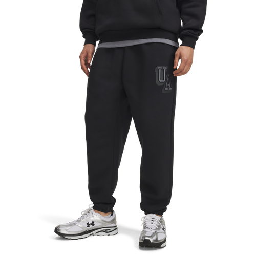 Under Armour Icon Fleece Graphic Joggers - Under Armour Black