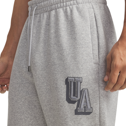  - Under Armour Icon Flc Graphic Jogger - Mod Gray/Black
