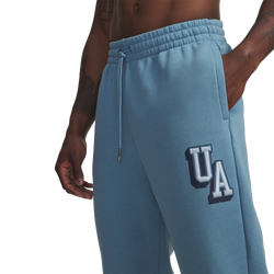 Men's - Under Armour Icon Flc Graphic Jogger - Blue Smoke/Black
