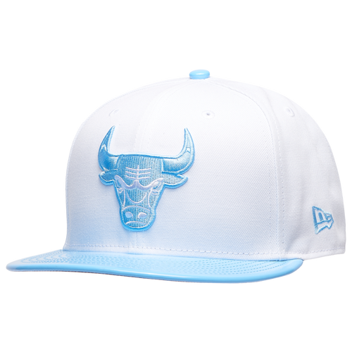 New Era Womens Chicago Bulls Bulls 950 Retro 11 Cap - Adult - Chrome / University Blue