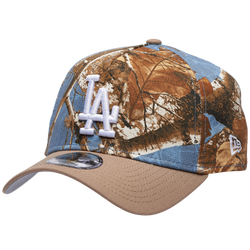 Adult - New Era Dodgers 940 A-Frame RealTree Cap - Realtree Camo/Tan