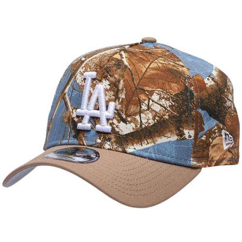 New Era Womens Los Angeles Dodgers Dodgers 940 A-Frame RealTree Cap - Adult - Realtree Camo / Tan