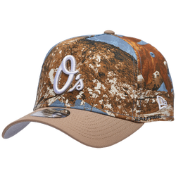 Adult - New Era Orioles 940 A-Frame RealTree Cap - Tan/Realtree Camo