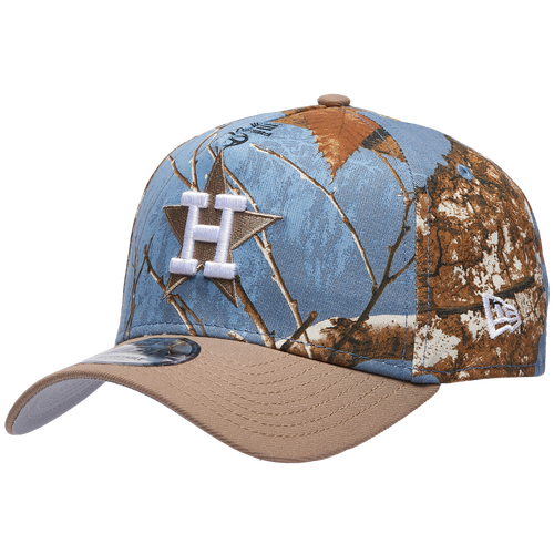New Era Womens Houston Astros Astros 940 A-Frame RealTree Cap - Adult - Realtree Camo / Tan