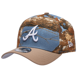 Adult - New Era Braves 940 A-Frame RealTree Cap - Realtree Camo/Tan