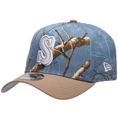 New Era Womens Seattle Mariners Mariners 940 A-Frame RealTree Cap - Adult - Realtree Camo / Tan