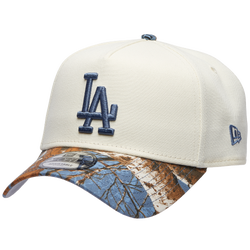 Adult - New Era Dodgers 940 A-Frame RealTree Cap - Chrome/Multi