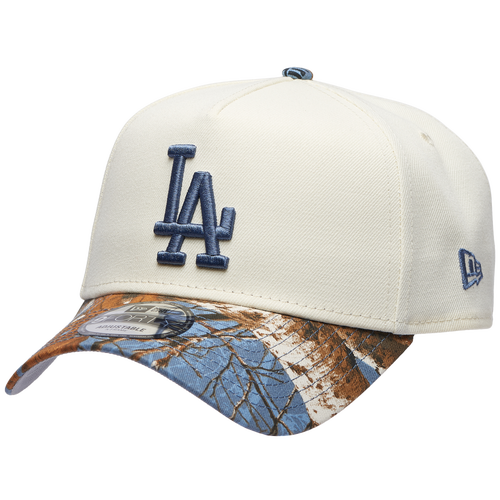 New Era Womens Los Angeles Dodgers Dodgers 940 A-Frame RealTree Cap - Adult - Chrome / Multi