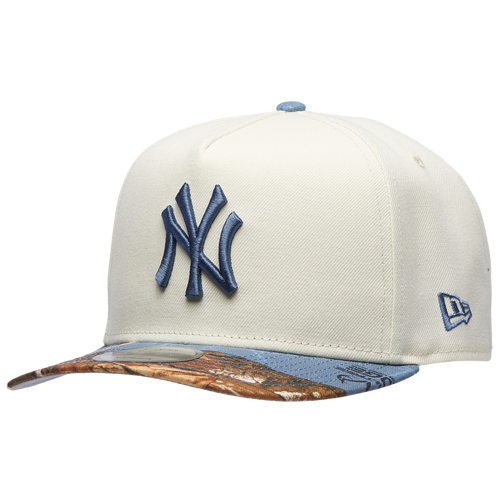 MENS - New Era Yankees 950AF RealTree Blue Cap - Chrome/Realtree Camo