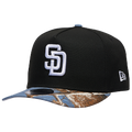New Era Padres 950AF RealTree Blue Cap - New Era Black/Realtree Camo