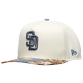 New Era Padres 950AF RealTree Blue Cap - New Era Chrome/Realtree Camo