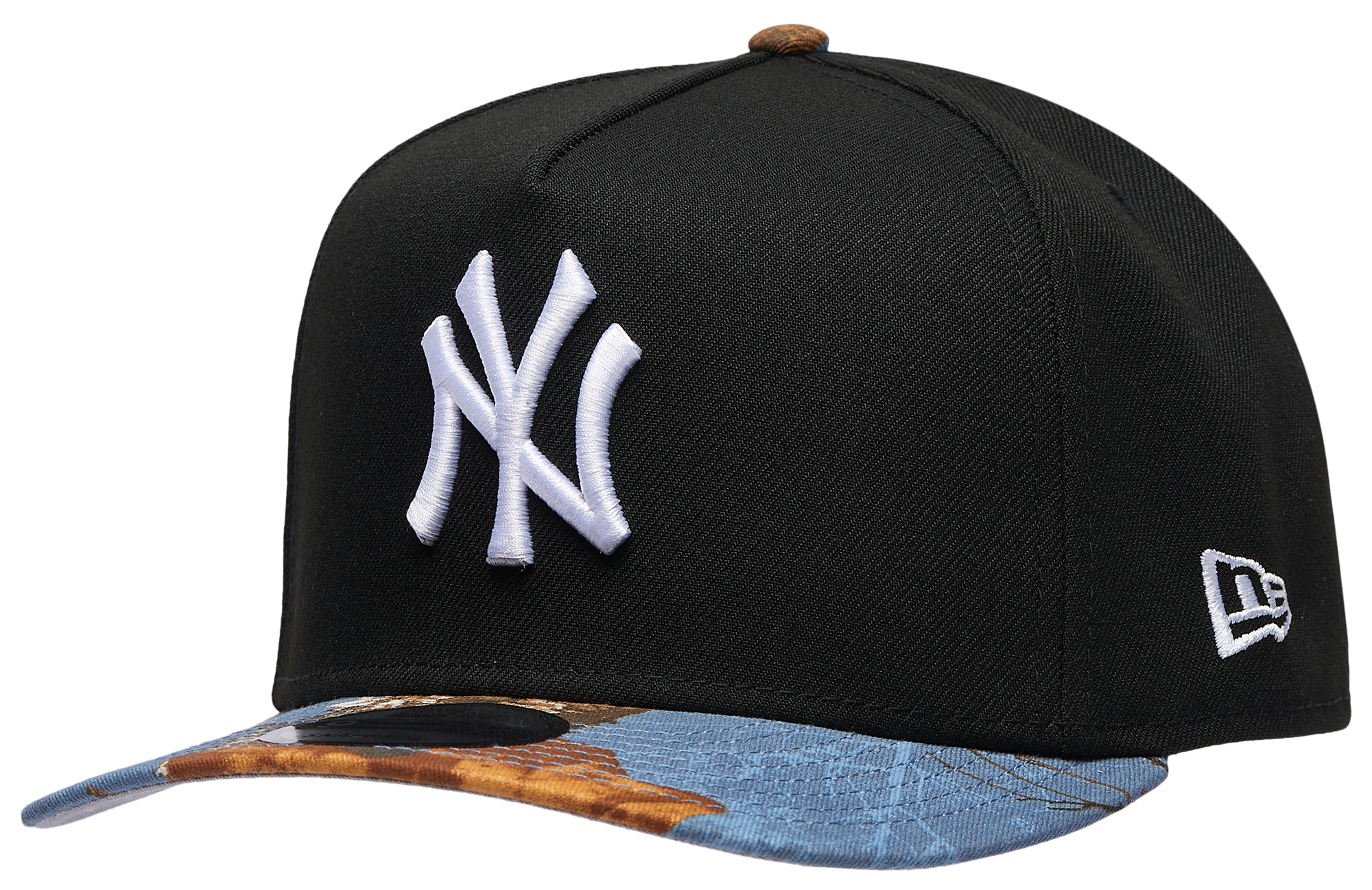 New Era Yankees 950AF RealTree Blue Cap - Men's | Foot Locker