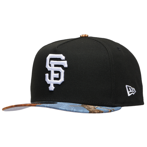 MENS - New Era Giants 950AF RealTree Blue Cap - Black/Realtree Camo