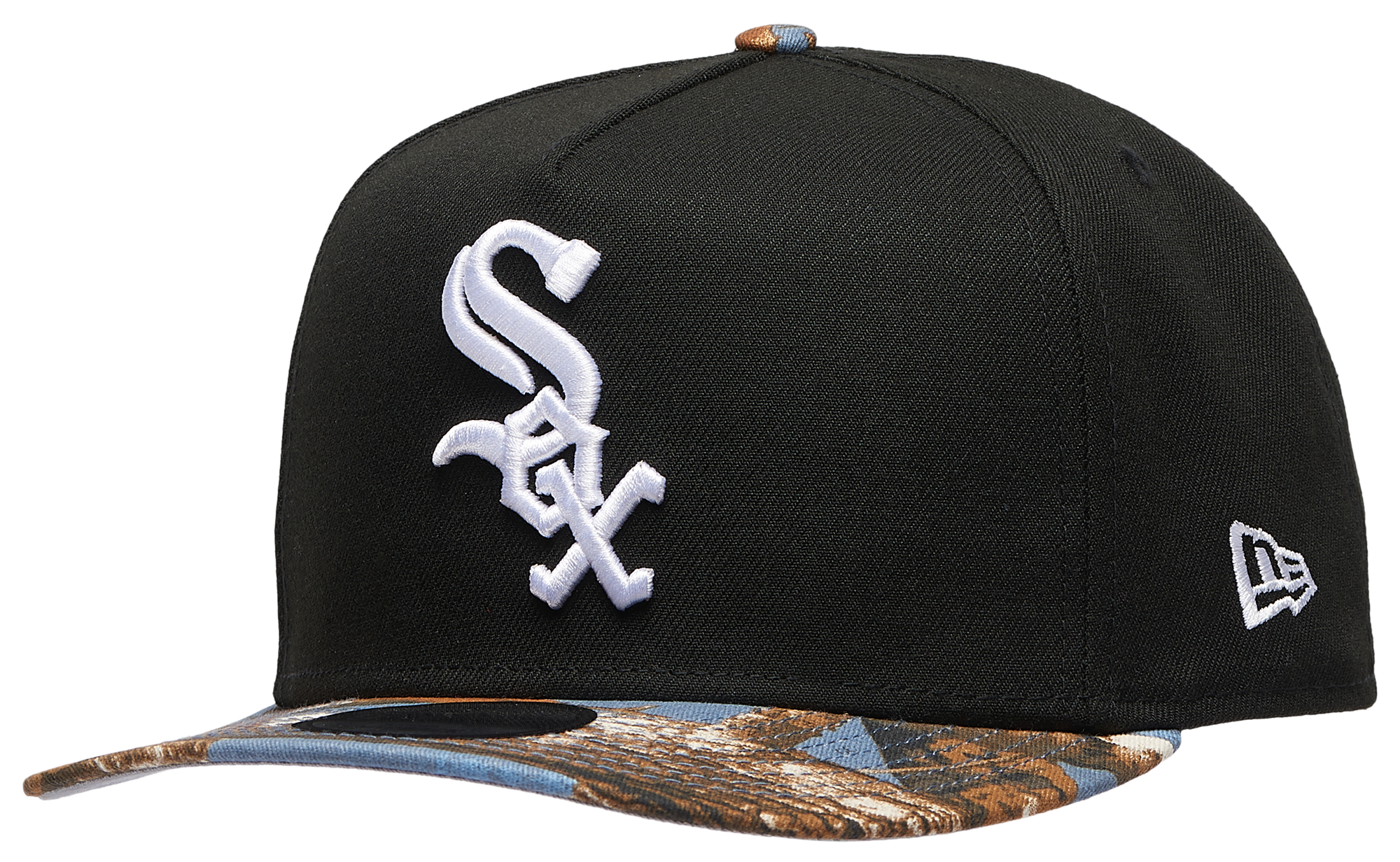 New Era White Sox 950AF RealTree Blue Cap - Men's | Foot Locker