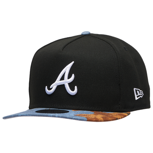  - New Era Braves 950AF RealTree Blue Cap - Black/Realtree Camo