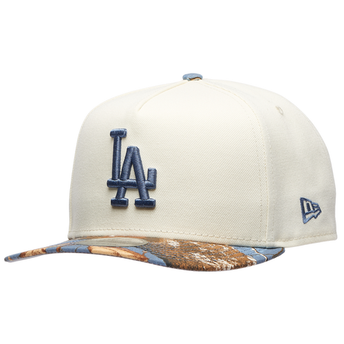 New Era Dodgers 950AF RealTree Blue Cap - New Era Chrome/Realtree Camo