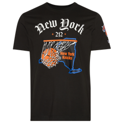 Men's - New Era Knicks Short Sleeve T-Shirt - Black