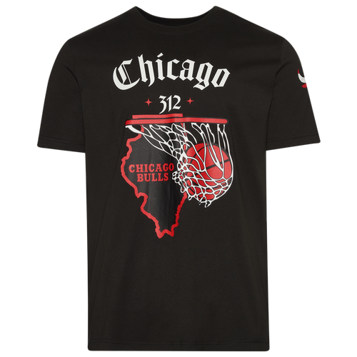  - New Era Bulls Short Sleeve T-Shirt - Black