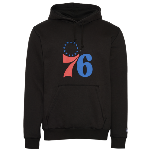  - New Era 76ers Pullover Hoodie - Black