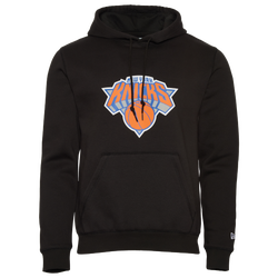 Men's - New Era Knicks Pullover Hoodie - Black