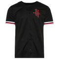New Era Rockets Custom Jersey -  Black