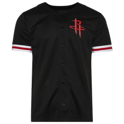 Men's - New Era Rockets Custom Jersey - Black