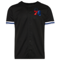 New Era 76ers Custom Jersey - New Era Black