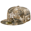 New Era Astros 59FIFTY Cap - New Era Real Tree Print/White