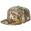 New Era Dodgers 59FIFTY Cap - New Era Real Tree Print/White