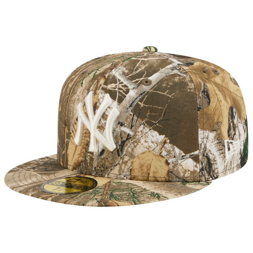  - New Era Yankees 59FIFTY Cap - Real Tree Print/White