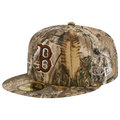 New Era Color Basic 5950 Bosred Cap - New Era Olive