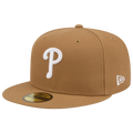 New Era Braves 59FIFTY Cap - New Era Brown