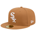 New Era White Sox 59FIFTY Cap - New Era Bronze/White