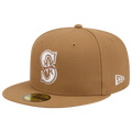 New Era Braves 59FIFTY Cap - New Era Beige