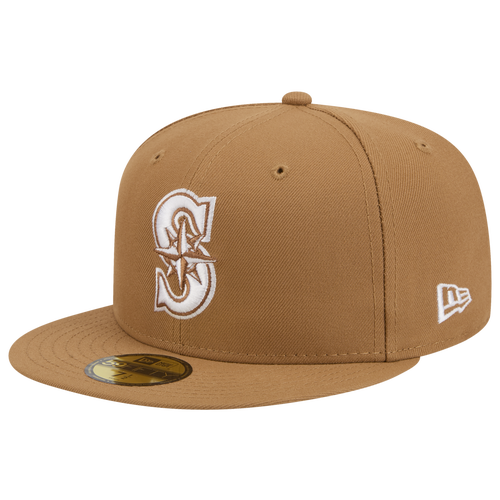 MENS - New Era Braves 59FIFTY Cap - Beige