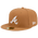 New Era Braves 59FIFTY Cap - Men's White/Bronze